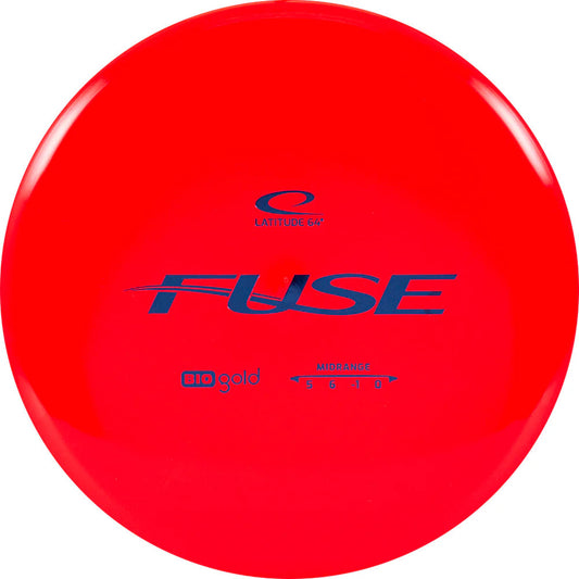Red disc with 'Fuse' branding on a white background