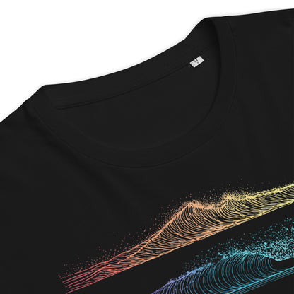 black vyrn wave graphic t-shirt