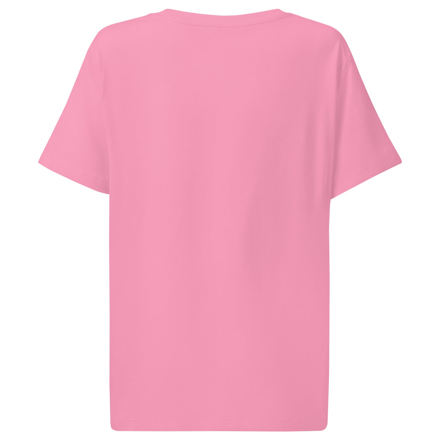 bubble pink t-shirt on a white background