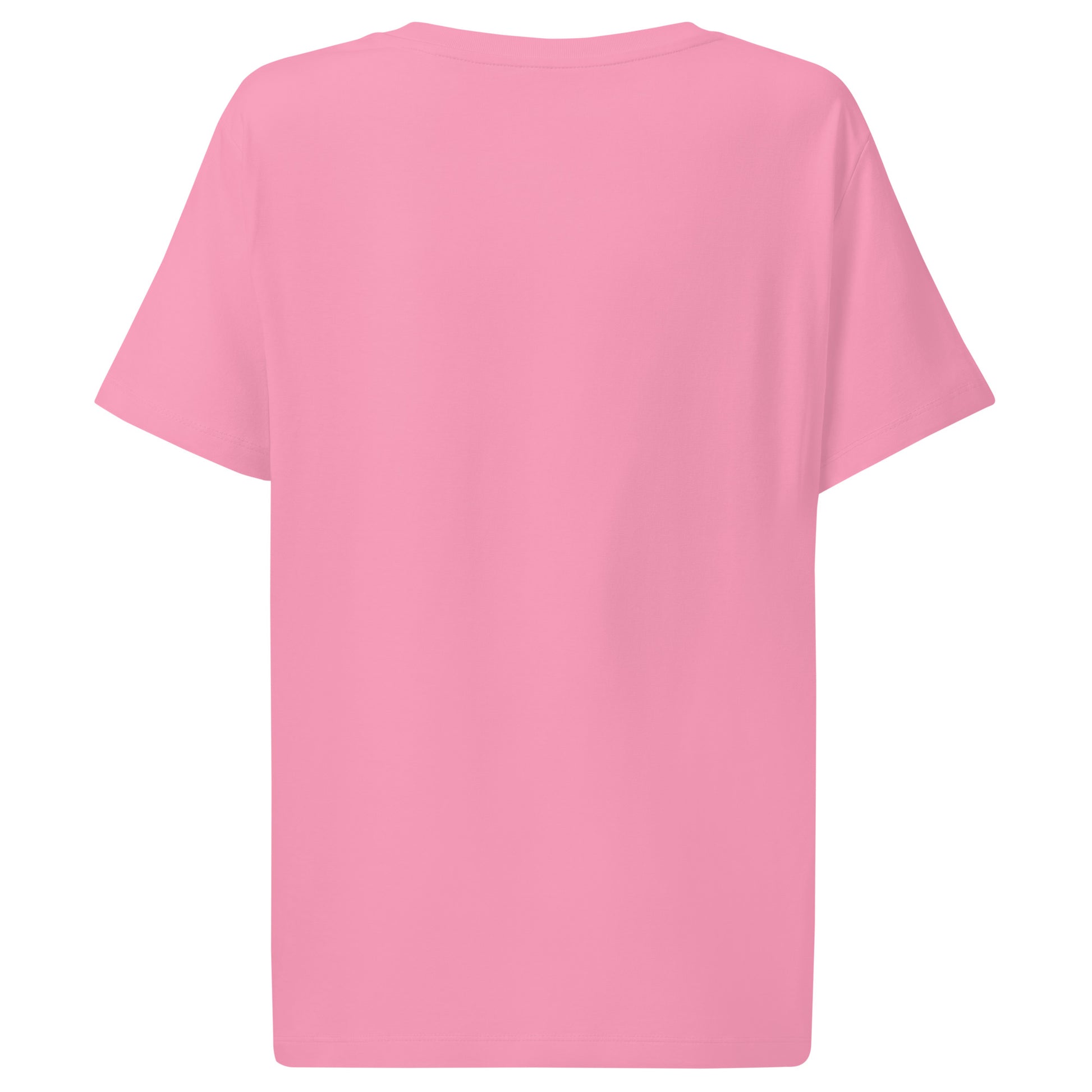 bubble pink t-shirt on a white background