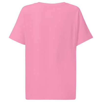 bubble pink t-shirt on a white background