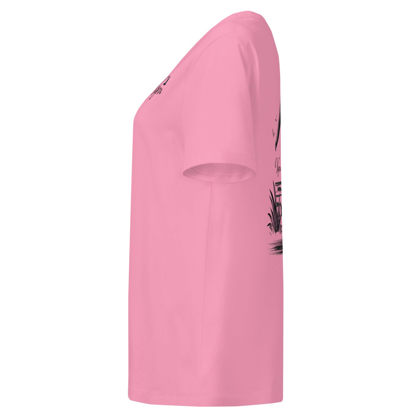 bubble pink eco friendly 100% sustainable cotton obx surf t-shirt
