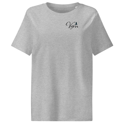heather grey eco friendly 100% sustainable cotton obx surf t-shirt