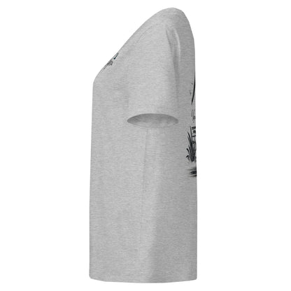 heather grey eco friendly 100% sustainable cotton obx surf t-shirt