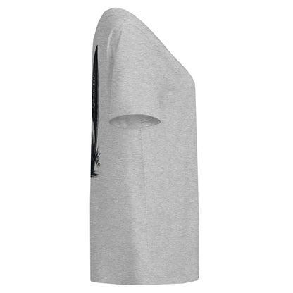 heather grey eco friendly 100% sustainable cotton obx surf t-shirt