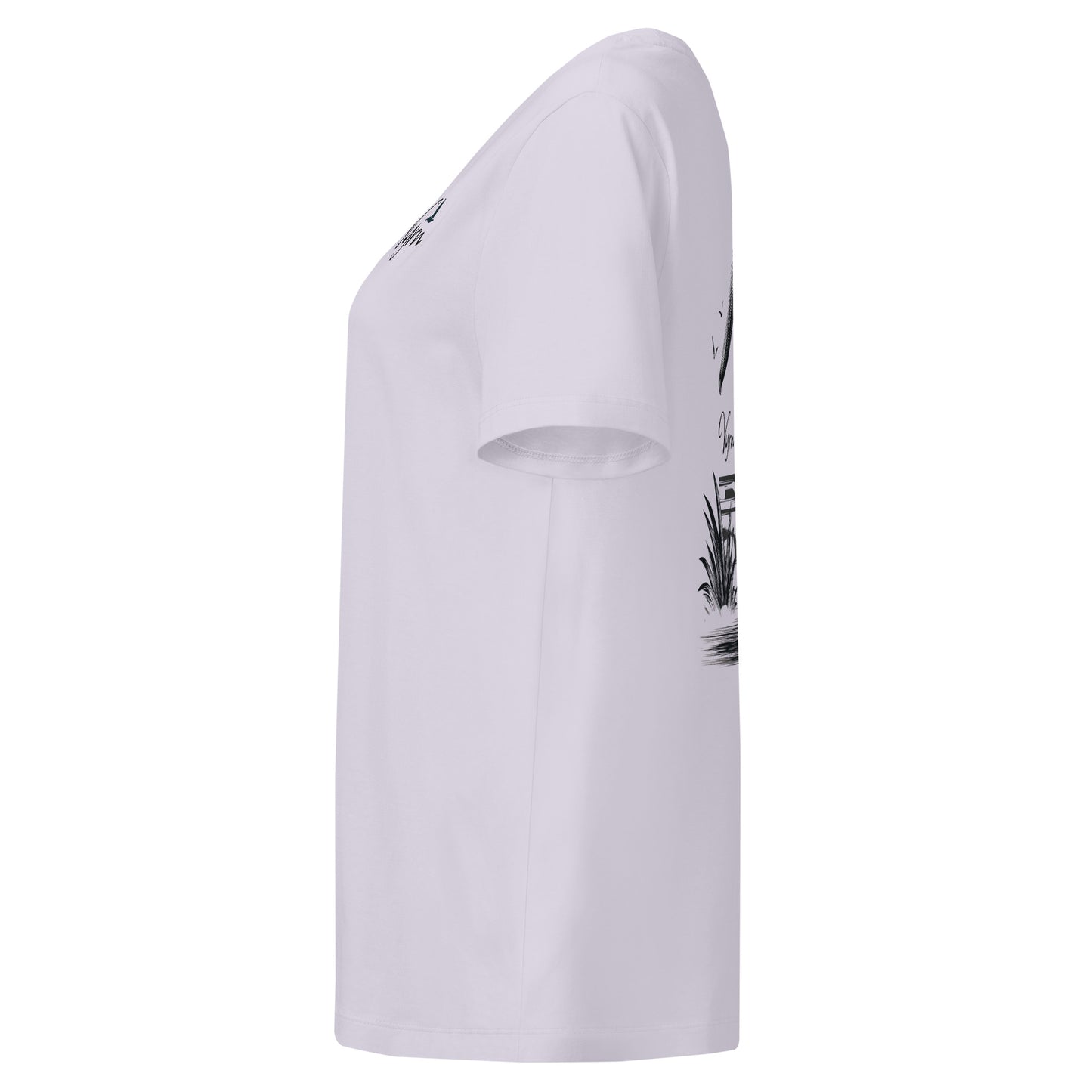 lavender eco friendly 100% sustainable cotton obx surf t-shirt